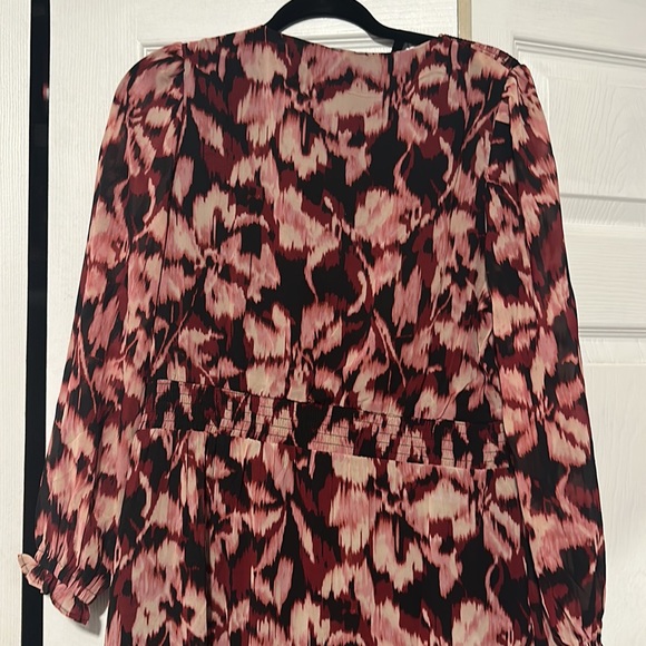 Women's Petite Classifications Floral Maxi Dress - Picture 8 of 9